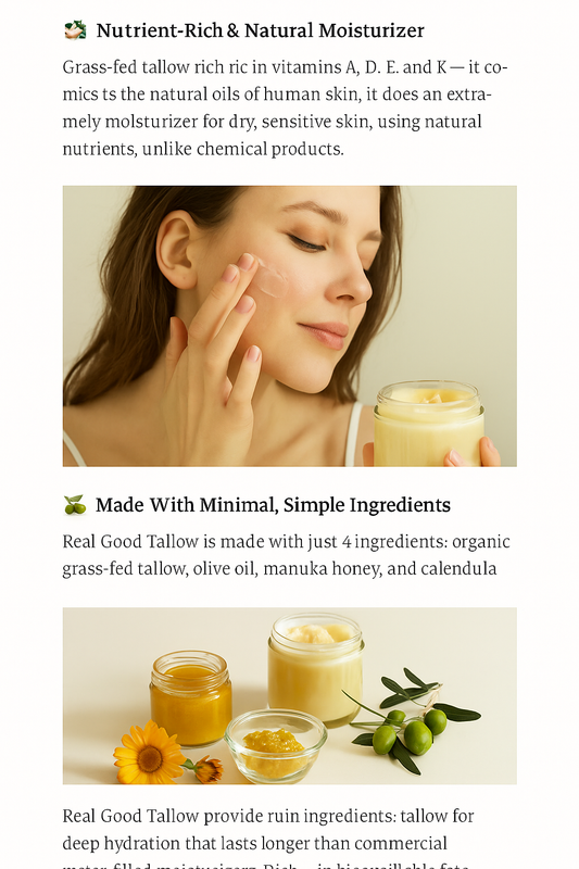 Why Beef Tallow Is the Skincare Secret No One Talks About
